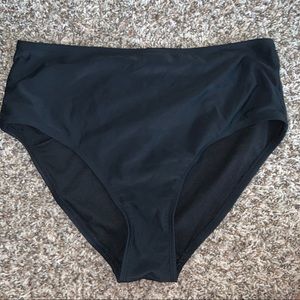 High waisted swim bottoms